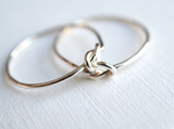 bridesmaid gift knot ring