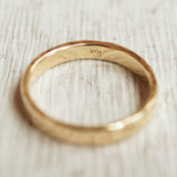 10k recycled gold wedding band