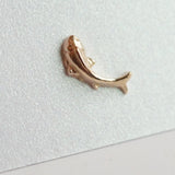 Gold Fish Earring