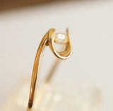 Opal Vintage Style Gold Ring